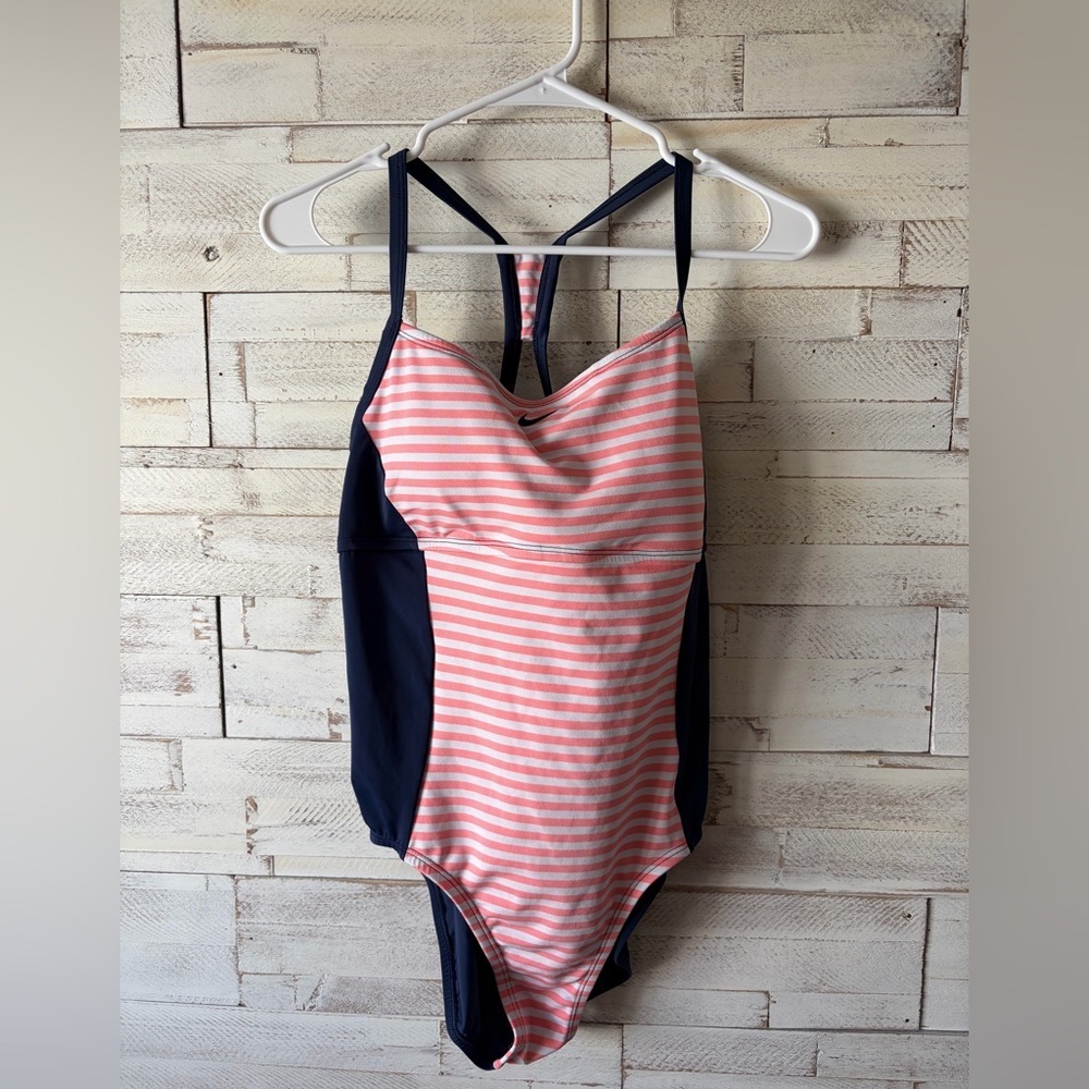 Nike Swim 1-Piece Racerback Swimsuit‎ NESS9387-654 US Women's Size Large